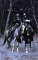 Cheyenne Scouts Patrolling the Big Timber of the North Canadian Oklahoma Frederic Remington cowboy